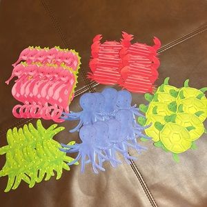 NWT Pottery Barn Kids PBK Wallies sea creatures